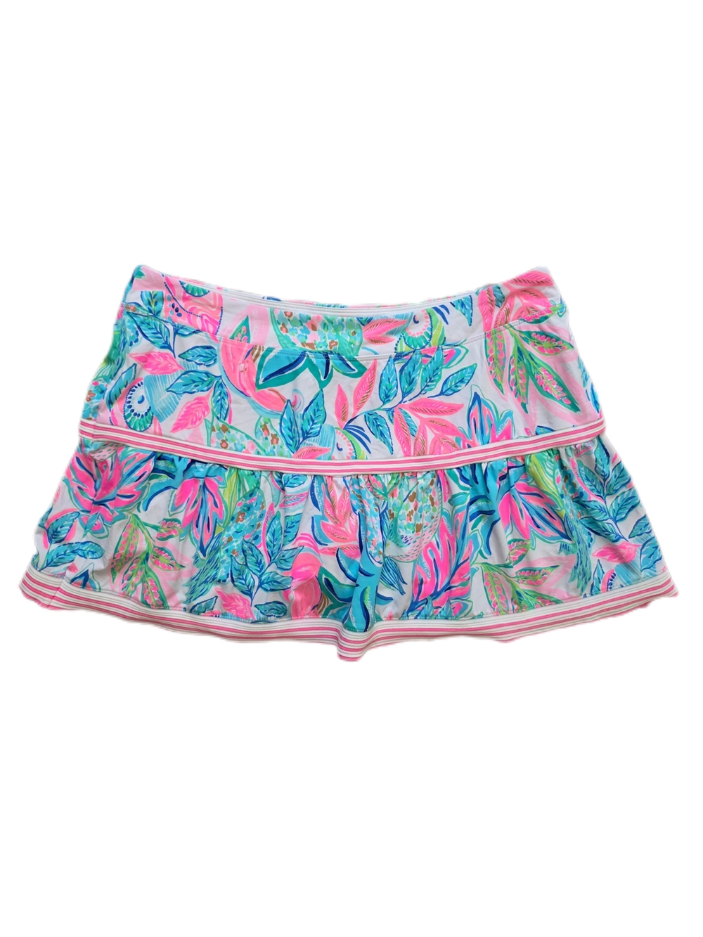 Lilly Pulitzer Luxletic Dara Skort *TOUCAN DO IT* UPF 50+ Size Medium